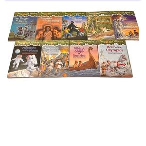 Magic Tree House Kids Chapter Books Lot of  9  Books